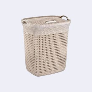 Кошик для білизни бежевий 35л Sakarya Plastik 8010