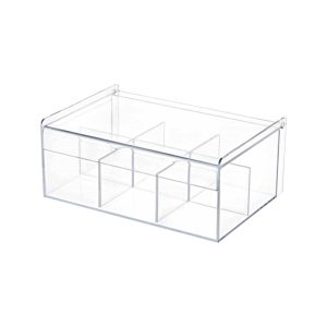 Органайзер для пакетиків чаю прозорий Boxup FT-055