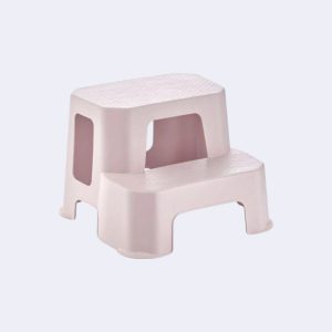 Табурет-сходинка рожевий Sakarya Plastik HERCULES TWO STEP SMALL STOOL