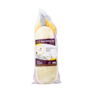 Банний набір бежевий Omak Plastik DecoBella 70170