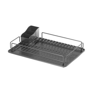 Сушарка для посуду чорна Tekno-tel KB006