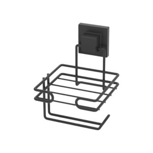 Тримач туалетного паперу та запаски чорний Tekno-tel EF275-K