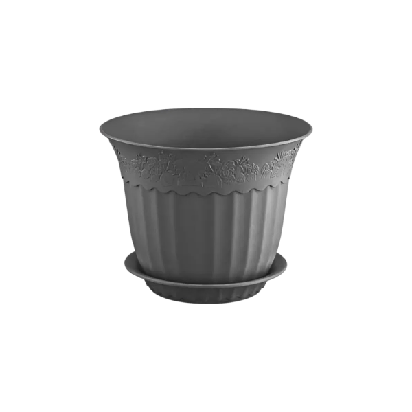 Горщик для квітів 8,75л Irak Plastik Antik (AS-155)