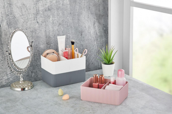 Органайзер для косметики двосекційний Lova Plastik LV-220 - Зображення 2