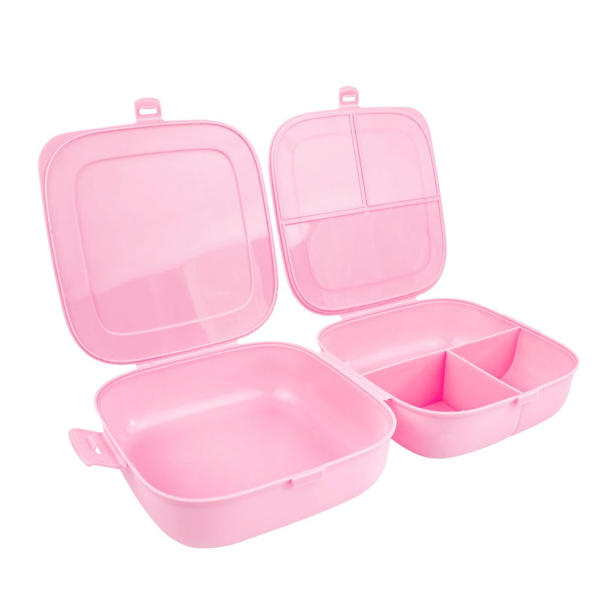 Ланч-бокс рожевий з кришкою Omak Plastik 81140 - Зображення 3